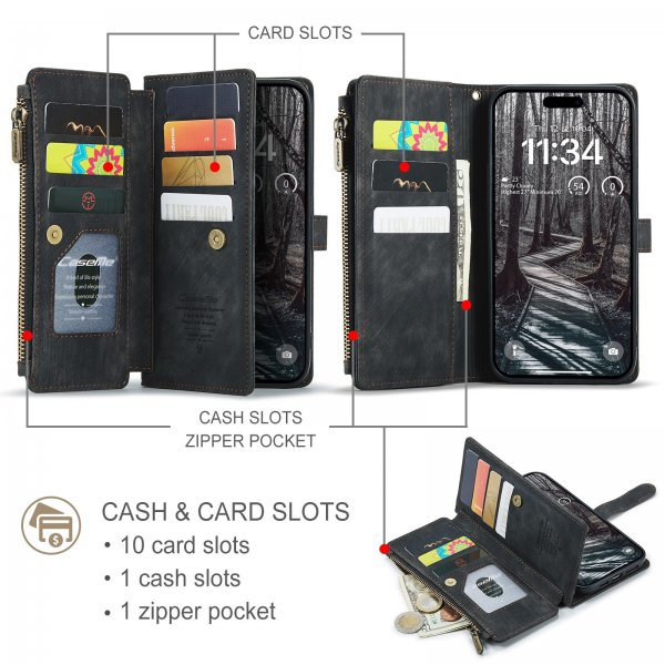 CaseMe iPhone 17 Pro Max Cover C30 Series Sort