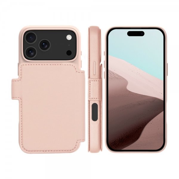 dbramante1928 iPhone 17 Pro Max Cover Lynge MagSafe ICON Pink Sand