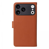 Betopnice iPhone 17 Pro Max Etui med Aftageligt Cover 005 Brun