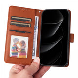 Betopnice iPhone 17 Pro Max Etui med Aftageligt Cover 005 Brun