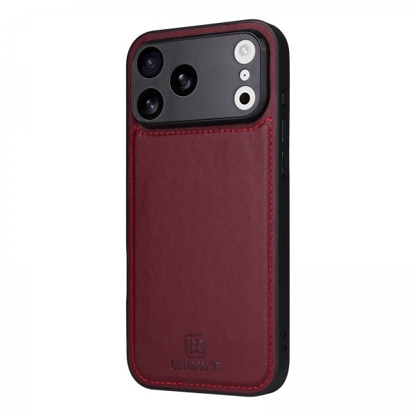 Betopnice iPhone 17 Pro Max Cover med aftageligt etui 005 Rød