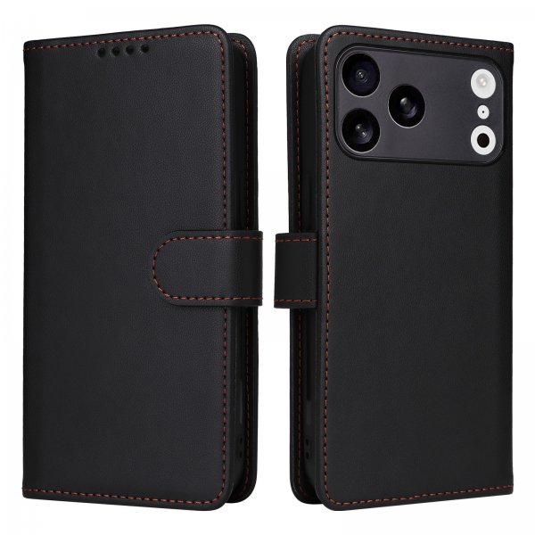 Betopnice iPhone 17 Pro Max Cover med Aftageligt Etui 005 Sort