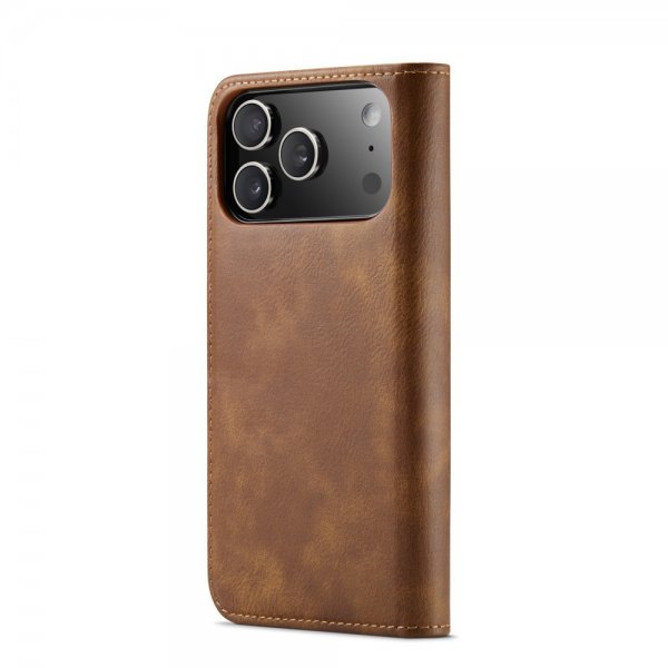 Dg.Ming iPhone 17 Pro Max Cover med Aftageligt Cover Brun