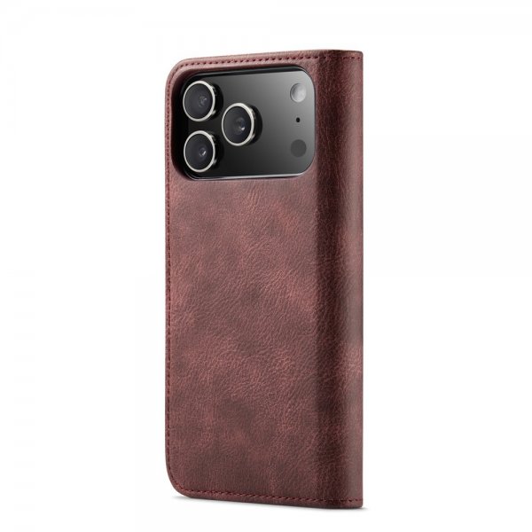 Dg.Ming iPhone 17 Pro Max Etui med Aftageligt Cover Rød