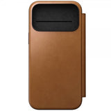 Nomad iPhone 17 Pro Max Cover Modern Leather Folio English Tan