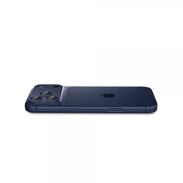 Spigen iPhone 17 Pro Max Kamerabeskytter Glas.tR EZ Fit Optik Pro XL Blå