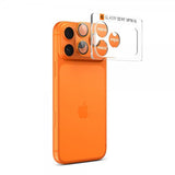 Spigen iPhone 17 Pro Max Kamerabeskytter Glas.tR EZ Fit Optik Pro XL Orange