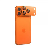 Spigen iPhone 17 Pro Max Kamerabeskytter Glas.tR EZ Fit Optik Pro XL Orange