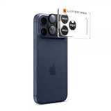 Spigen iPhone 17 Pro Max Kamerabeskytter Glas.tR EZ Fit Optik Pro XL Sort