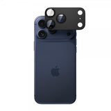 Spigen iPhone 17 Pro Max Kamerabeskytter Glas.tR EZ Fit Optik Pro XL Sort