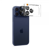 Spigen iPhone 17 Pro Max Kamerabeskytter Glas.tR EZ Fit Optik Pro XL Sort