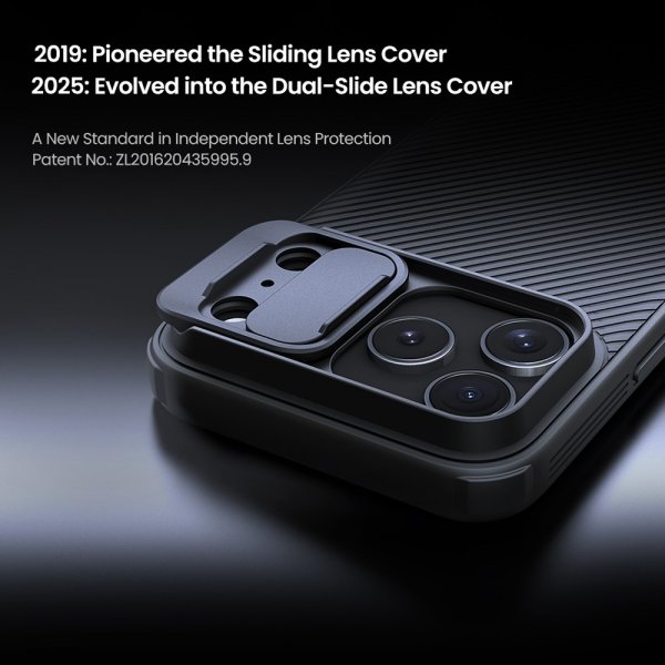 Nillkin iPhone 17 Pro Max Cover CamShield Pro Sort