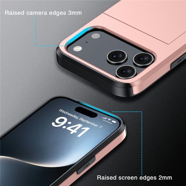 iPhone 17 Pro Max Cover Card Slide Grøn