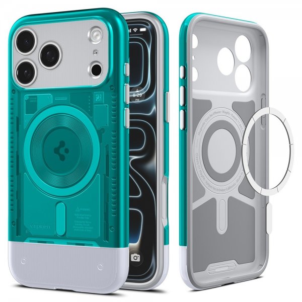 Spigen iPhone 17 Pro Max Cover Classic C1 MagFit Bondi Blue