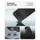 Spigen iPhone 17 Pro Max Cover Enzo Aramid T MagFit Sort