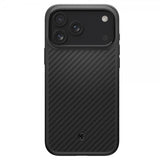Spigen iPhone 17 Pro Max Cover Enzo Aramid T MagFit Sort
