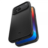 Spigen iPhone 17 Pro Max Cover Enzo Aramid T MagFit Sort