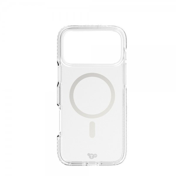 Tech21 iPhone 17 Pro Max Cover EvoCrystal MagSafe Metallic Silver