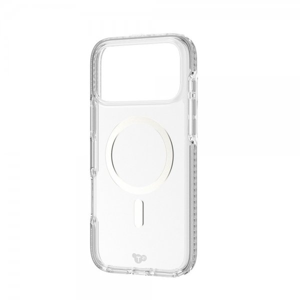 Tech21 iPhone 17 Pro Max Cover EvoCrystal MagSafe Metallic Silver