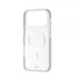 Tech21 iPhone 17 Pro Max Cover EvoCrystal MagSafe Metallic Silver