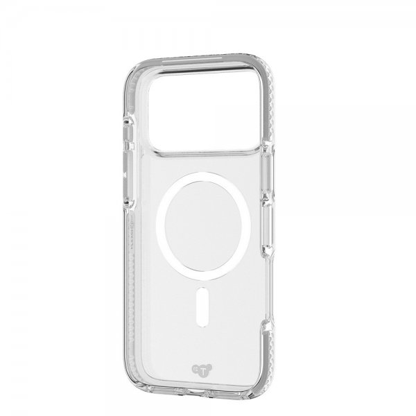 Tech21 iPhone 17 Pro Max Cover EvoCrystal MagSafe Metallic Silver