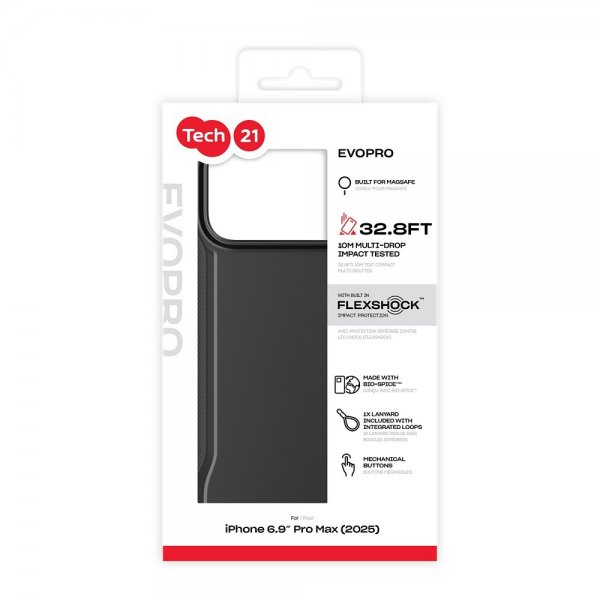 Tech21 iPhone 17 Pro Max Cover EvoPro MagSafe Sort