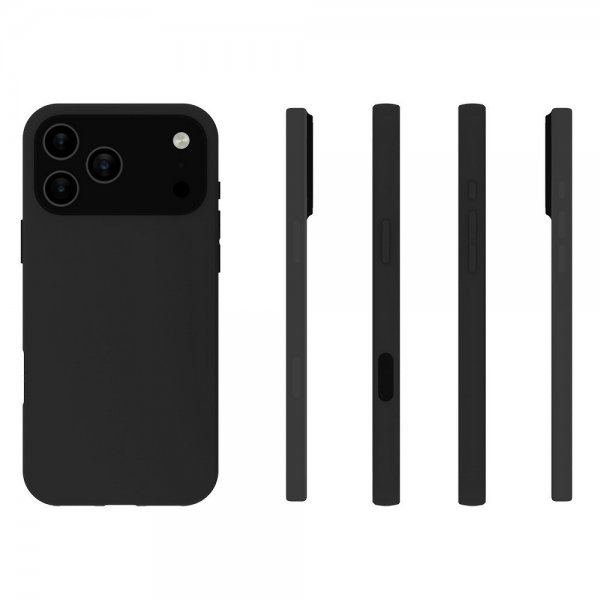 Nordic Covers iPhone 17 Pro Max Cover Feather Series Raven Black