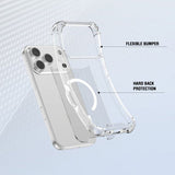 4smarts iPhone 17 Pro Max Cover Ibiza MagSafe Transparent