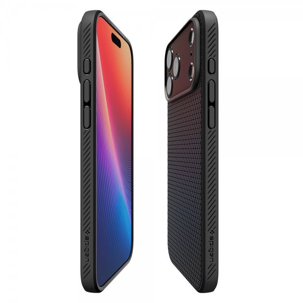 Spigen iPhone 17 Pro Max Cover Liquid Air Mat Sort