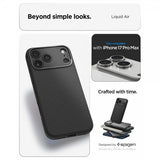 Spigen iPhone 17 Pro Max Cover Liquid Air Mat Sort