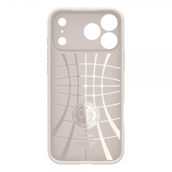 Spigen iPhone 17 Pro Max Cover Liquid Air Natural Titanium