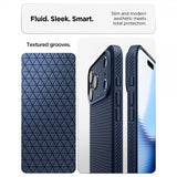 Spigen iPhone 17 Pro Max Cover Liquid Air Navy Blue