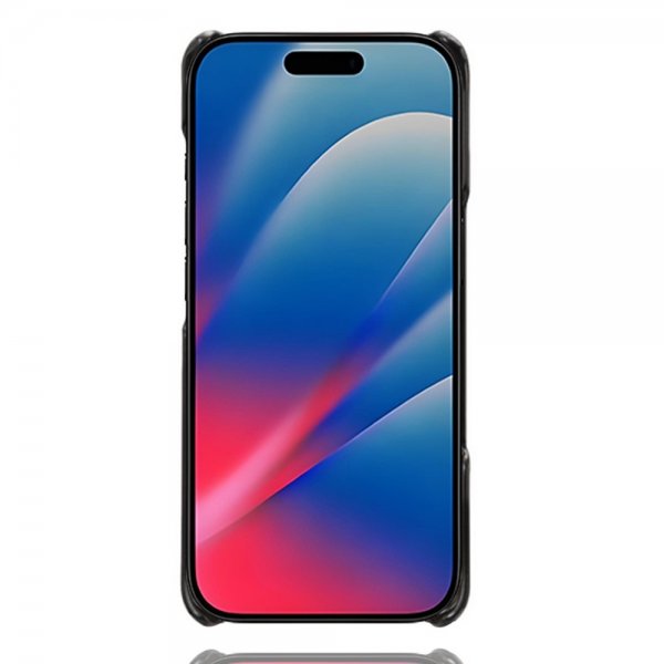 iPhone 17 Pro Max Cover med to Kortlommer Sort