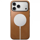 Nomad iPhone 17 Pro Max Cover Modern Leather Case English Tan