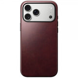 Nomad iPhone 17 Pro Max Cover Modern Leather Case Horween Burgundy