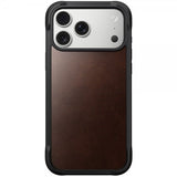 Nomad iPhone 17 Pro Max Cover Robust lædercover Horween Rustic Brown
