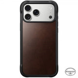 Nomad iPhone 17 Pro Max Cover Robust lædercover Horween Rustic Brown