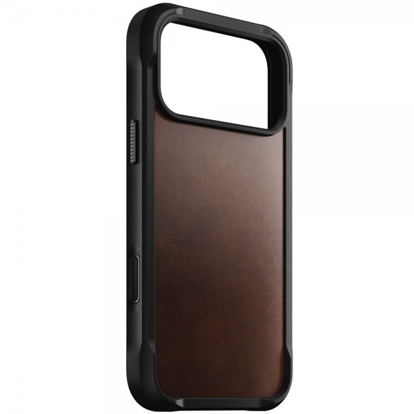 Nomad iPhone 17 Pro Max Cover Robust lædercover Horween Rustic Brown
