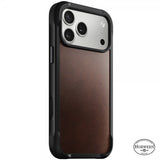 Nomad iPhone 17 Pro Max Cover Robust lædercover Horween Rustic Brown