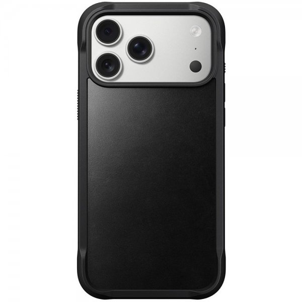 Nomad iPhone 17 Pro Max Cover Modern Læder Horween Sort