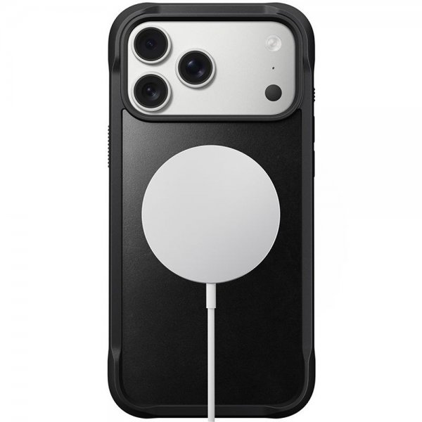 Nomad iPhone 17 Pro Max Cover Modern Læder Horween Sort
