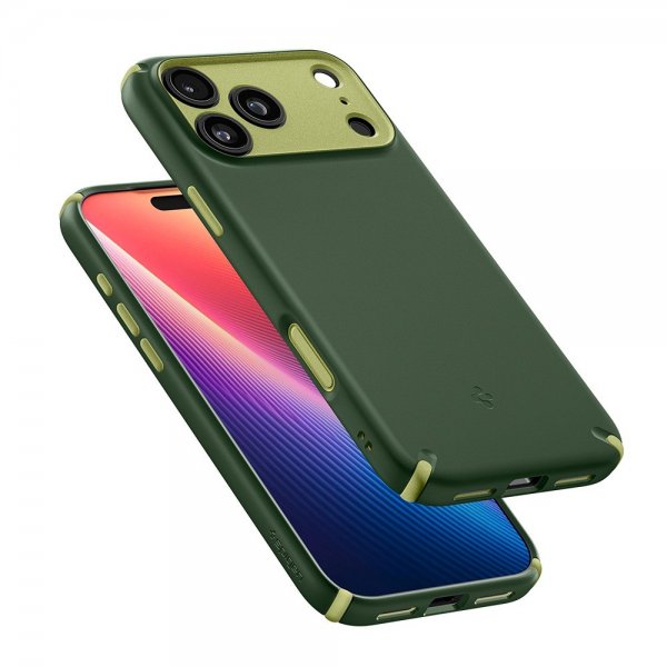 Spigen iPhone 17 Pro Max Cover Nano Pop Hybrid MagFit Avo Green