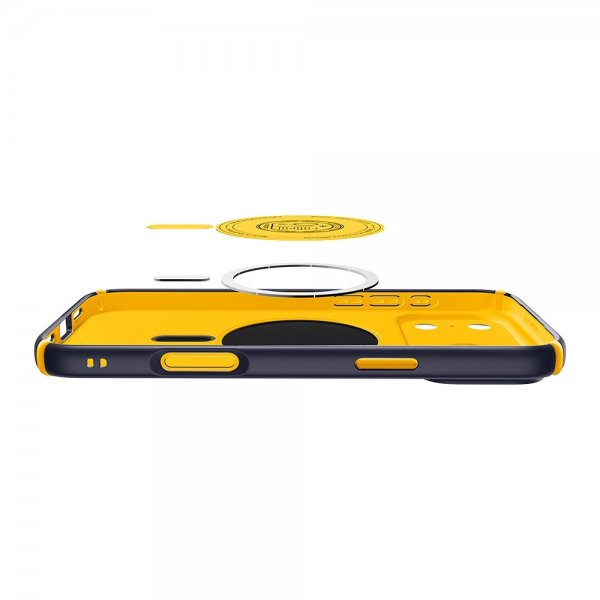 Spigen iPhone 17 Pro Max Cover Nano Pop Hybrid MagFit Blueberry Navy