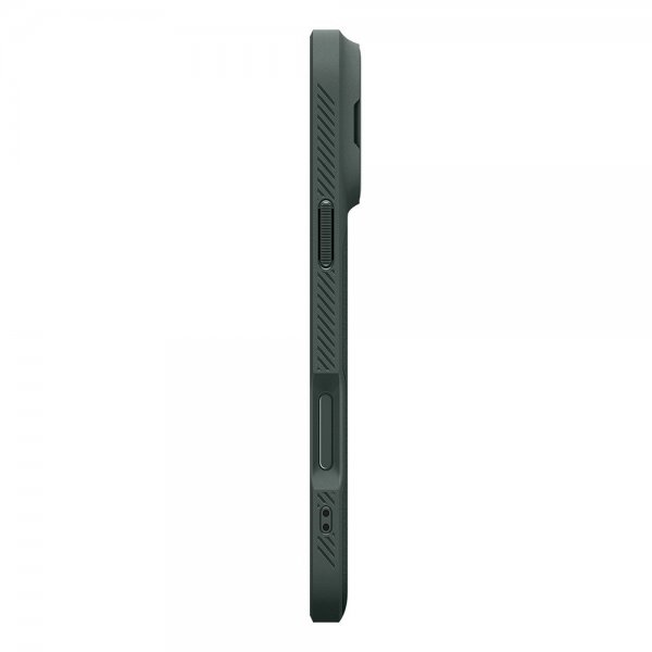 Spigen iPhone 17 Pro Max Cover Optik Armor MagFit Abyss Green