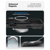 Spigen iPhone 17 Pro Max Cover Optik Armor MagFit Sort