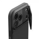 Spigen iPhone 17 Pro Max Cover Optik Armor MagFit Sort