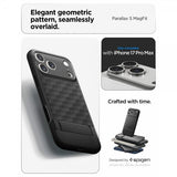 Spigen iPhone 17 Pro Max Cover Parallax S MagFit Mat Sort