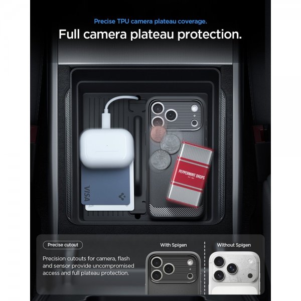 Spigen iPhone 17 Pro Max Cover Rugged Armor MagFit Mat Sort