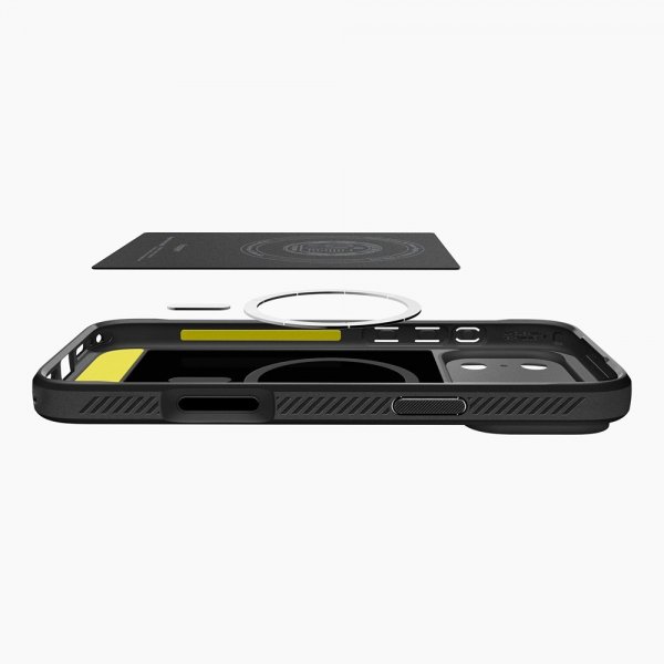 Spigen iPhone 17 Pro Max Cover Rugged Armor MagFit Mat Sort