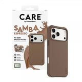 CARE by PanzerGlass iPhone 17 Pro Max Cover Samba MagSafe Espresso
